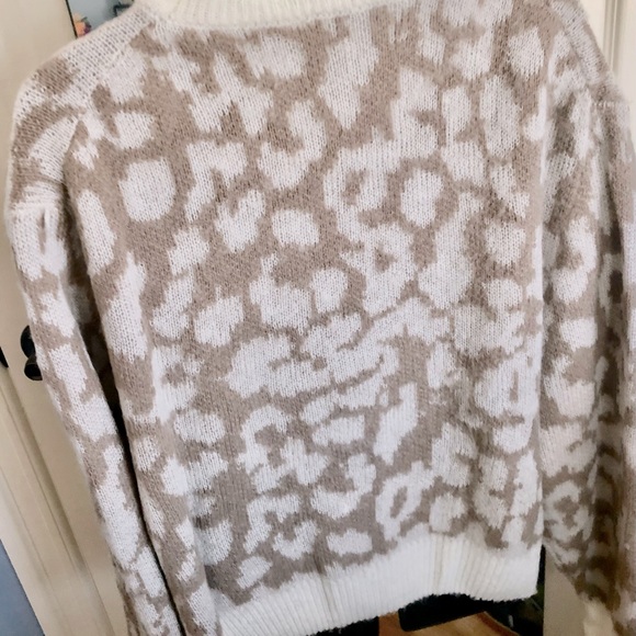 Davi&Dani Dolman leopard sweater - Picture 5 of 7